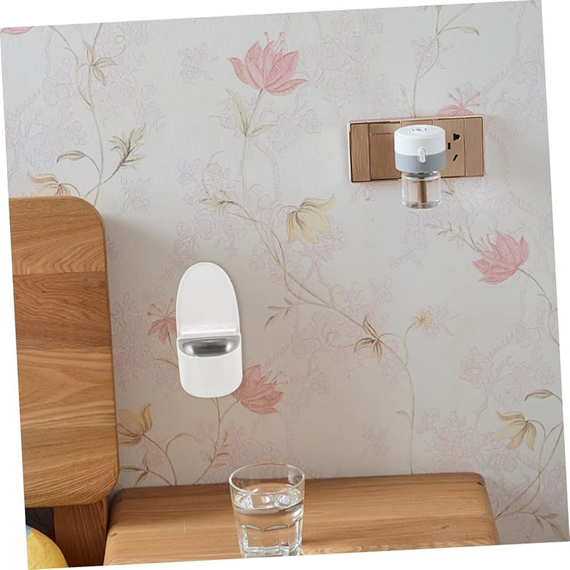 منفضة سجائر معلقة على الحائط على شكل مرحاض مع غطاء، ديكور حمام مضحك للاستخدام الداخلي - Image 4